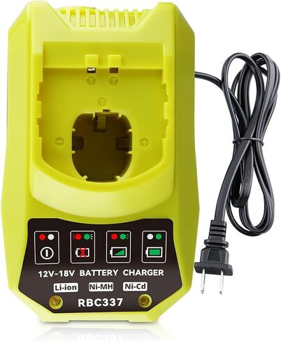 P117 12-18V Charger Replacement for Ryobi RYOBI 18V Battery Charger | P117 P118 P118B P135 P166 140237023 140153004 Compatible with P100 P102 P103 P105 P107 P108 Lithium NiCad NiMh Fast Charger in Kuwait
