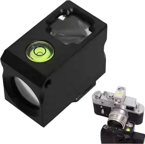 Optical Viewfinder for Low Angle Shooting, External Cold Shoe Mount for Precise Framing and Enhanced Camera Experience (White) in Kuwait