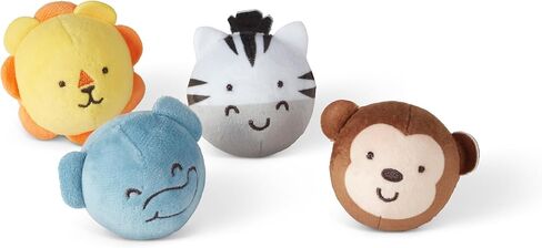Melissa & Doug Rollables Safari Friends Infant and Toddler Toy (4 Pieces) in Kuwait