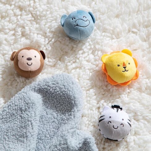 Melissa & Doug Rollables Safari Friends Infant and Toddler Toy (4 Pieces) in Kuwait