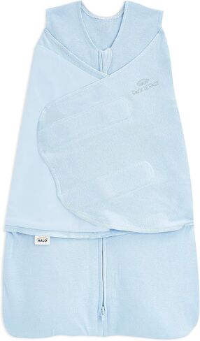 HALO Sleepsack Swaddle 3-6 Months and Wearable Blanket 6-12 Months 100% Organic Cotton 2-Piece Gift Set with Box, TOG 1.5 in Kuwait