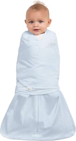 HALO Sleepsack Swaddle 3-6 Months and Wearable Blanket 6-12 Months 100% Organic Cotton 2-Piece Gift Set with Box, TOG 1.5 in Kuwait