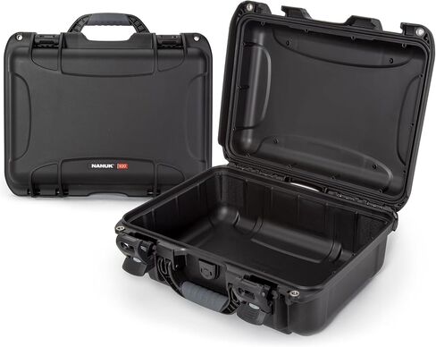 NANUK 920 Hard Case – Waterproof Travel Hard Case with Customizable Cubed Foam, 16.7" x 13.4" x 6.8", Dustproof & Impact-Resistant, Airline Carry-On Approved – Black | 16.7' x 13.4' x 6.8', Customizable Cubed Foam, Airline Carry-On Approved in Kuwait