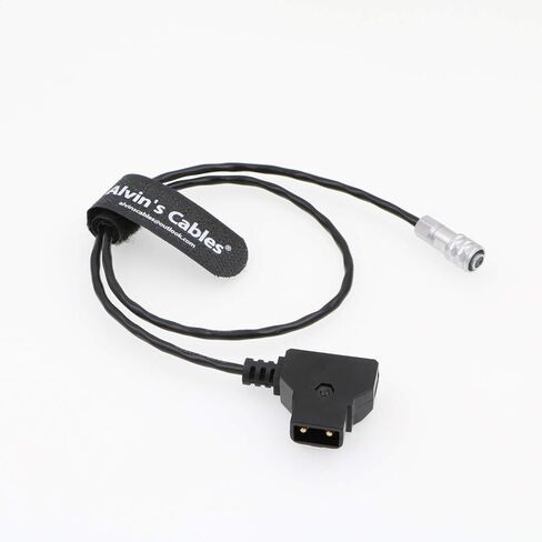 Alvin's Cables BMPCC 4K to Safe D-Tap Power Cable for Blackmagic Pocket Cinema Camera 4K Gold Mount V-Mount Battery Weipu 2 Pin Female to P-Tap in Kuwait