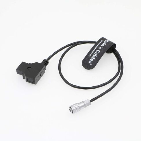 Alvin's Cables BMPCC 4K to Safe D-Tap Power Cable for Blackmagic Pocket Cinema Camera 4K Gold Mount V-Mount Battery Weipu 2 Pin Female to P-Tap in Kuwait