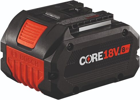 Bosch GBA18V80 18V CORE18V® Lithium-Ion 8 Ah High Power Battery | CoolPack 2.0 cooling, high-output cells, lightweight design in Kuwait