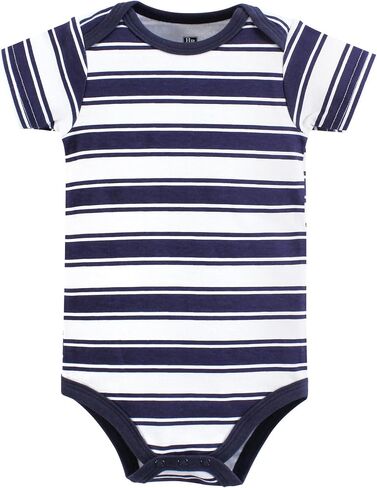 Hudson Baby Unisex Baby Cotton Bodysuits, Football Rookie, 3-6 Months in Kuwait