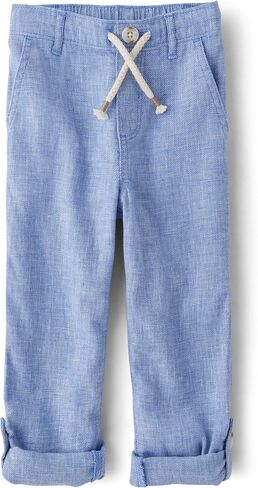 Gymboree Boys' and Toddler Pull on Linen Pants in Kuwait