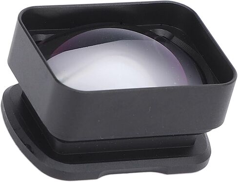 Camera Barlow Lens, Magnetic Attachment Aluminum Alloy Frame 2X Barlow Lens with 40 Degree Wide Angle, for 3 in Kuwait