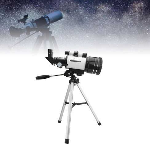 Entry Level Astronomical Telescope 70mm Aperture 300mm F Length Travel Telescope in Kuwait