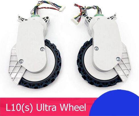 Replacement Wheels (Left/Right) Compatible For Dreame L10s Ultra / L10 Prime / L10 Ultra Robot Vacuums – Spare Parts Accessory(Wheel Set) in Kuwait