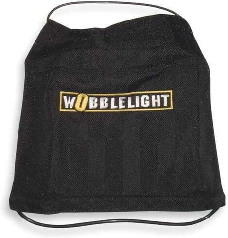 Wobble Light Reflector Shield,12.5in,Black/Silver 111808-1 Each in Kuwait