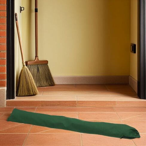 Alasum 2pcs 5ft Long Canvas Sand Bags for Flooding with Elastic Band, Heavy Duty Rain Barrier and Tear Resistant Flood Control Sandbags for Garden Fences and Garage Protection in Kuwait
