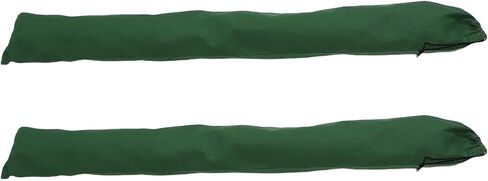 BESTOYARD 2pcs Reusable Canvas Flood Protection Sandbags with Water-Resistant Surface and Elastic Band for Garage Doors and Window Flood Protection in Kuwait