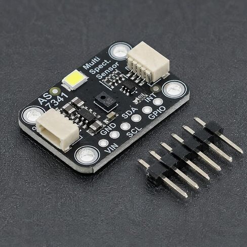 AS7341 11-Channel Light Color Sensor Module for Raspberry Pi | Split board for Raspberry Pi 11-channel light color sensor STEMMA QT/Qwiic, indoor outdoor color calibration in Kuwait