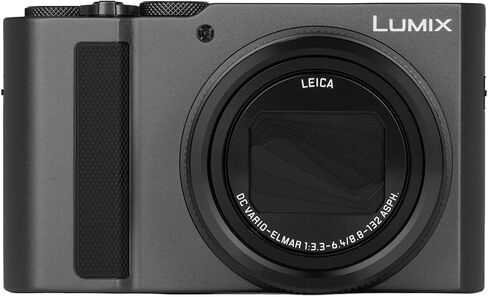 Panasonic LUMIX DC-TX3 / DC-ZS300 Camera with 24-360mm Lens (Silver) Bundle | For Travel & Vlogging | CMOS Sensor | 1-Inch | Digital Camera | 20.1MP + 64GB Memory Card + More in Kuwait