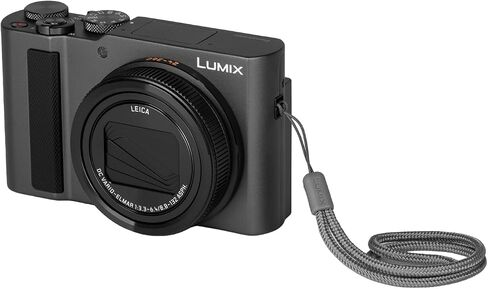 Panasonic LUMIX DC-TX3 / DC-ZS300 Camera with 24-360mm Lens (Silver) Bundle | For Travel & Vlogging | CMOS Sensor | 1-Inch | Digital Camera | 20.1MP + 64GB Memory Card + More in Kuwait