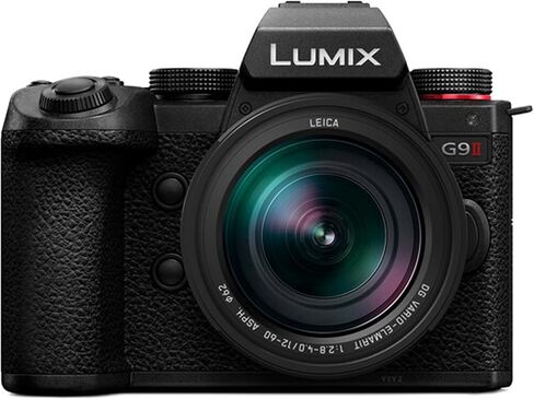 Panasonic Lumix G9 II Mirrorless Camera with 12-60mm f/2.8-4 Lens | 25.2MP | 128GB Extreme Memory, Filters, U Grip Stabilizer, Cleaning Kit, Editing Software, Tripod & More in Kuwait
