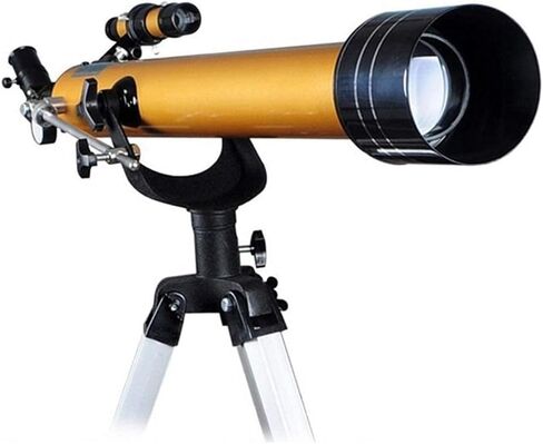 Small Size Astronomical Telescope Refractors Outdoor Space Portable Tripod Detection Range Different in Kuwait