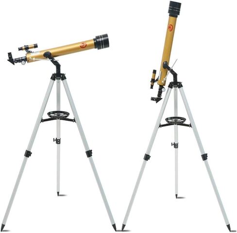 Small Size Astronomical Telescope Refractors Outdoor Space Portable Tripod Detection Range Different in Kuwait