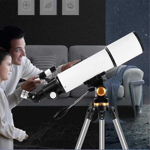 Small Size Telescope Mount Astronomical Refracting Adjustable Portable Travel Telescopes Different in Kuwait