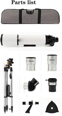 Small Size Telescope Mount Astronomical Refracting Adjustable Portable Travel Telescopes Different in Kuwait