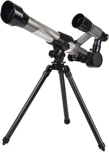 Small Size Refracting Telescope with Tripod and Finder Scope Portable Astronomical Landscape for Beginners Different in Kuwait