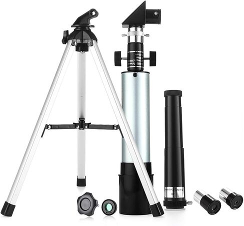 Small Size Astronomical Telescope Profession 50mm Refractor for Beginners 360mm Focal Length Different in Kuwait
