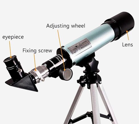 Small Size Astronomical Telescope Profession 50mm Refractor for Beginners 360mm Focal Length Different in Kuwait
