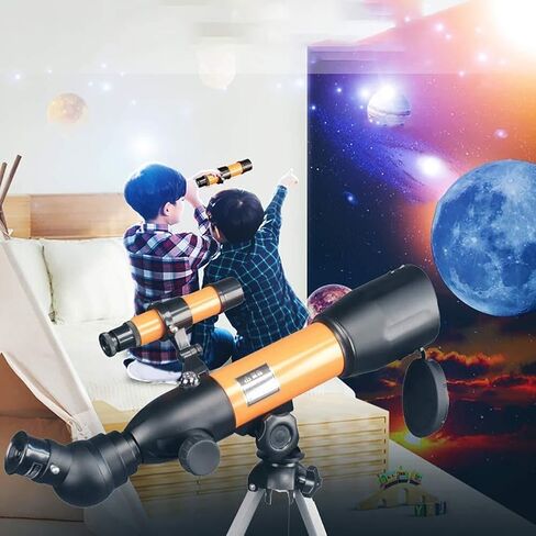 Small Size Astronomy Telescope Beginners Telescopes 70Mm with Adjustable Tripod for Moon Observation Different in Kuwait