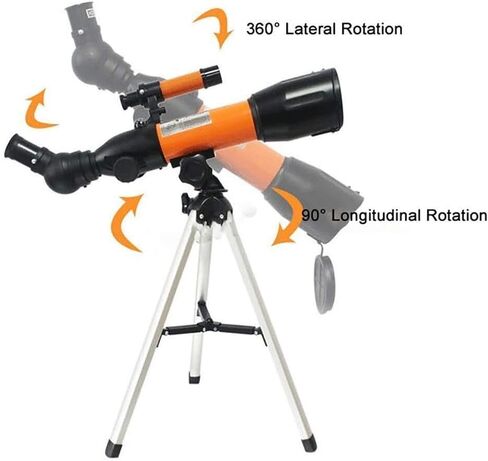 Small Size Astronomy Telescope Beginners Telescopes 70Mm with Adjustable Tripod for Moon Observation Different in Kuwait