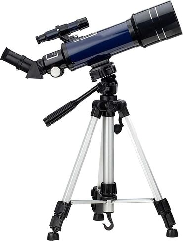 Small Size Astronomical Telescope for Beginners Refractor Portable Travel with an Adjustable Tripod Different in Kuwait
