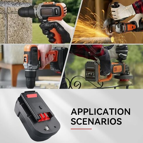 4.8Ah HPB18 2Pack Ni-Mh Replacement for Black and Decker 18V Battery HPB18 HPB18-OPE Compatible with Black Decker Battery 18 Volt A1718 FS18FL Firestorm Cordless Power Tool in Saudi Arabia