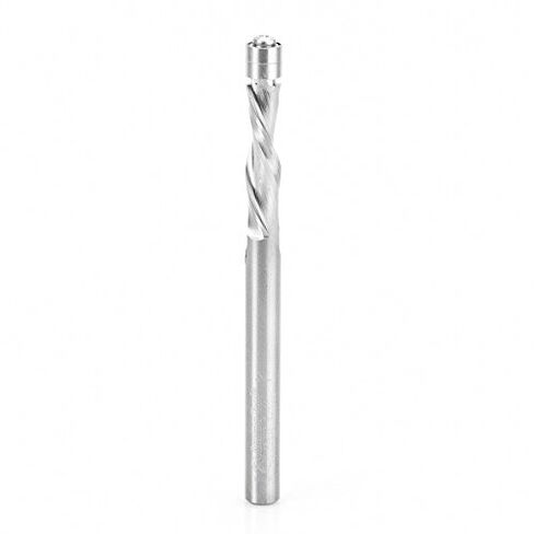 Amana Tool - 46297 Solid Carbide UltraTrim Spiral Trim 1/4 Dia x 1" 4 Shank with D in Saudi Arabia