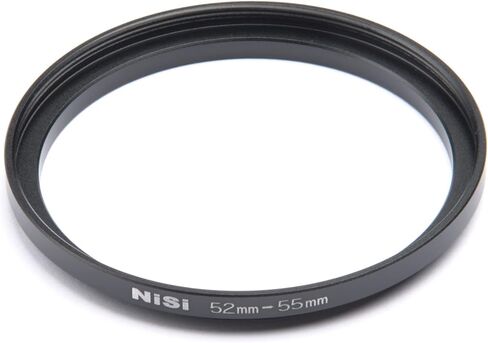 NiSi 62-67mm Pro Step-Up Ring | Threaded Stepping Adapter, Anodized Aluminum Matte Black Finish in Kuwait