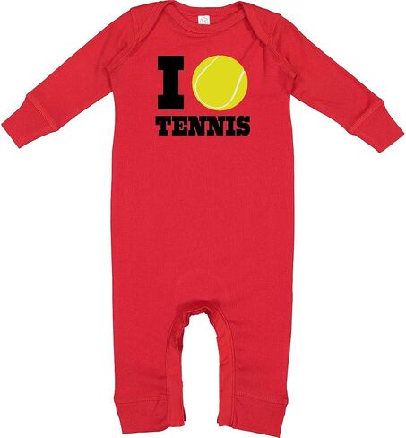 inktastic Tennis Gift Baby Romper Coveralls in Saudi Arabia