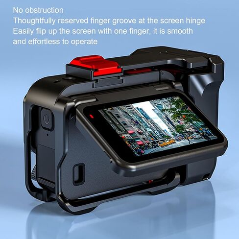 Photography Grip Set for Ace Pro 1 Black Ergonomic Cage with Cold Shoe Threaded Ports in Kuwait
