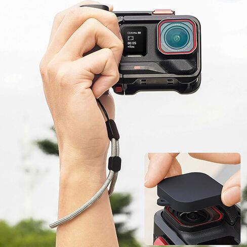 Photography Grip Set for Ace Pro 1 Black Ergonomic Cage with Cold Shoe Threaded Ports in Kuwait