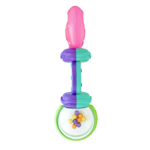 Bright Starts Rattle and Teethe Chillable Baby Teether, Pretty in Pink, Ages 3 Months + in Kuwait