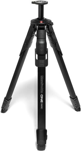 Manfrotto ONE Photo, Aluminum Tripod Kit, XPRO Ball Head Arca Swiss, 26.4lbs Load, 90° Horizontal Column, XTEND Legs Fast Setup, Modular Feet, Professional Photo Tripod Kit, DSLR & Mirrorless Cameras in Saudi Arabia