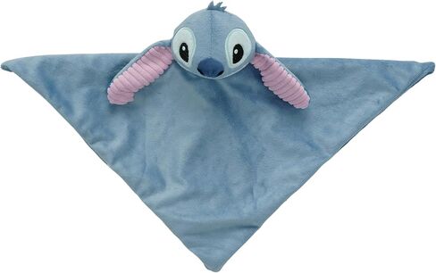 Lambs & Ivy Disney Baby/Toddler Stitch Plush Security Blanket Lovey - Blue in Kuwait