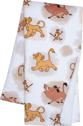 Lambs & Ivy Disney Baby Lion King Safari Soft White Fleece Baby Blanket in Kuwait