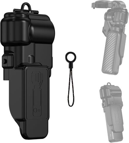 Gimbal Screen Protective for DJI Osmo Pocket 4, Hard Shell Travel Cover | with Screen Protector and Lens Hood, Flip Design Built-in Filter Holder, Reserved Strap Hole & Added Lanyard Hole in Kuwait