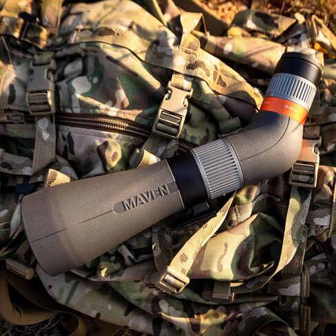Maven CS2A 26-66x85mm Spotting Scope — ED Glass, Waterproof & Fogproof, Fully Multi-Coated Optics, Magnesium Frame, Birding, Wildlife Viewing, Digiscoping, Nature Observation in Kuwait