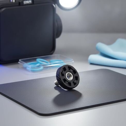 Camera Mount Bracket Waterproof Housing Mounting Screw 1/4 Thread Thumb Bolt Aluminum Alloy Compact Lightweight Stable Fit Spare Part Suitable for in Kuwait