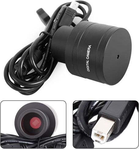 200MP Electronic Eyepiece Camera for Astronomical Telescopes, 1.25 Inch Full Frame USB 2.0 Digital Imaging Sensor with Metal Body, Real-Time Video Capture Compatible with PC Tablet for android Phone in Kuwait