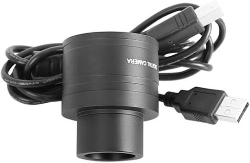200MP Electronic Eyepiece Camera for Astronomical Telescopes, 1.25 Inch Full Frame USB 2.0 Digital Imaging Sensor with Metal Body, Real-Time Video Capture Compatible with PC Tablet for android Phone in Kuwait
