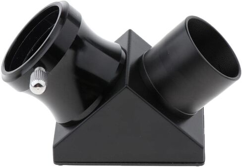 Telescope Diagonal Mirror 90 Degree Diagonal Mirror Erecting Eyepiece Mirror Build Suitable for Astronomy Observation in Kuwait