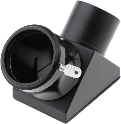 Telescope Diagonal Mirror 90 Degree Diagonal Mirror Erecting Eyepiece Mirror Build Suitable for Astronomy Observation in Kuwait