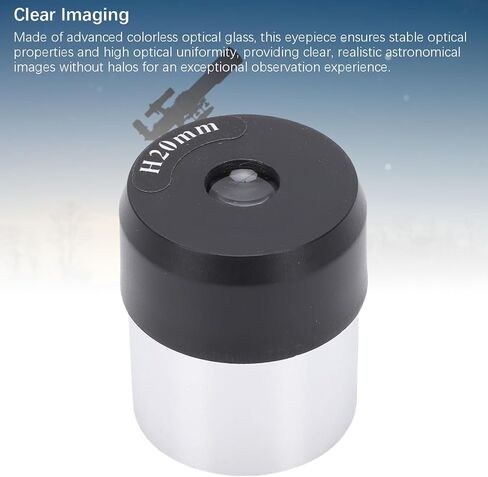 banapoy 1.25 Inch 20mm Telescope Eyepiece, Clear Image Metal Interface Aluminum Alloy with .6X0.6mm Thread for Astronomical Filters in Kuwait